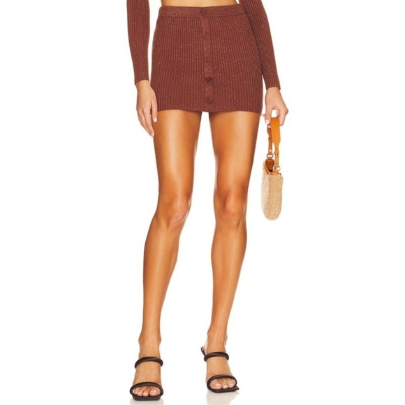 Camila Coelho Alena Set Brown Metallic - Picture 9 of 9